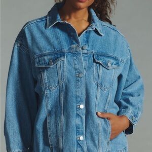 Pilcro Medium Wash Denim Jacket